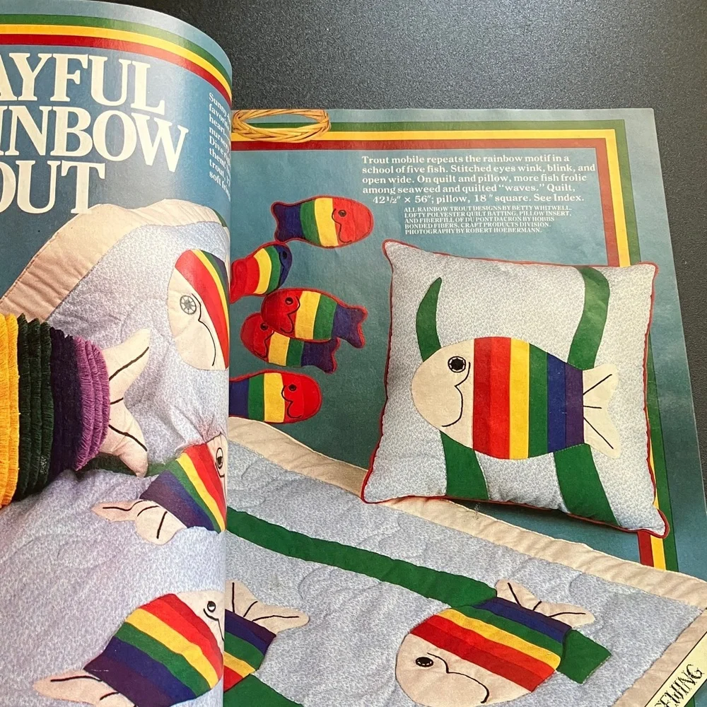 McCall's Needlework & Crafts Magazine June 1985 Sweaters Knits Hobby Summer
